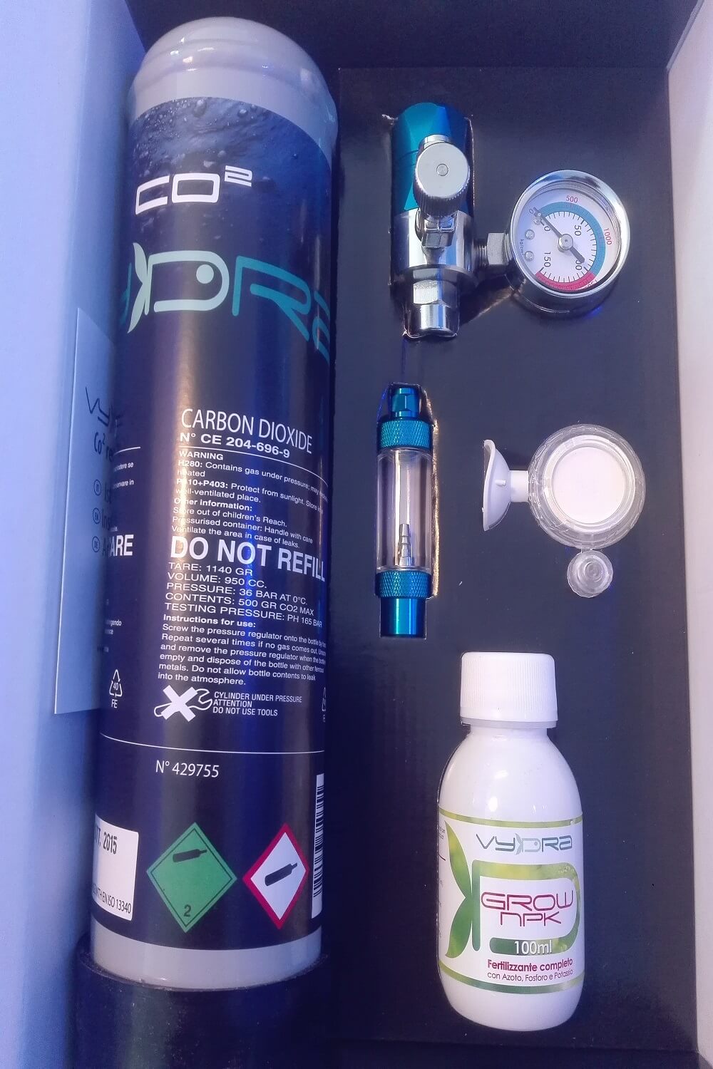 TOP SET CO2 - complete co2 system