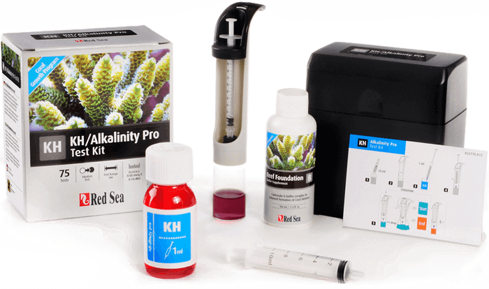 ALKALINITY PRO TEST KIT - Marine aquarium carbonate hardness test