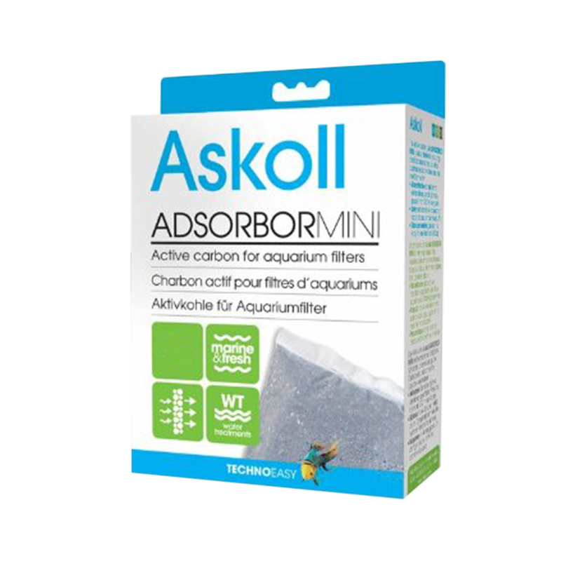 ADSORBOR MINI 45g - Carbone attivo per acquari