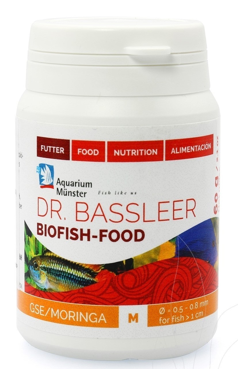 BIOFISH FOOD GSE/MORINGA M 60g