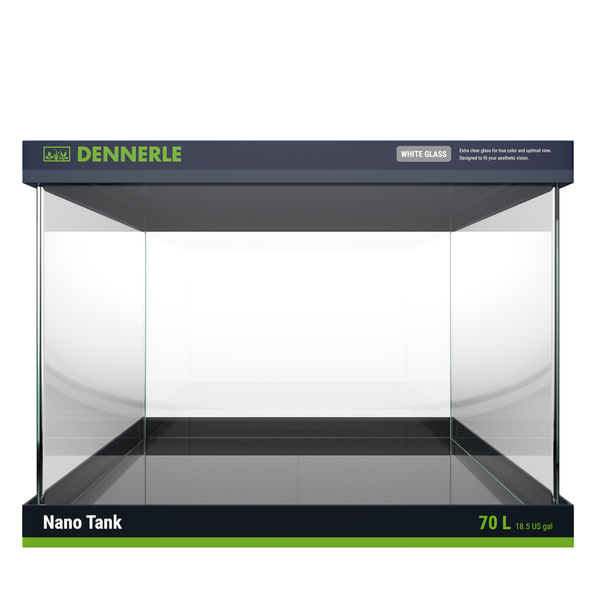 NANO TANK WHITE GLASS 70 Litri