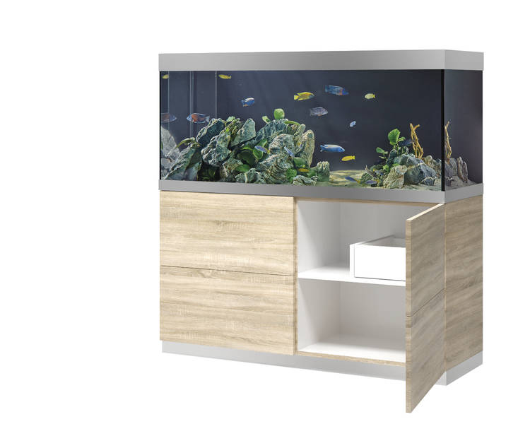 OASE HIGHLINE OPTIWHITE 400 OAK AQUARIUM