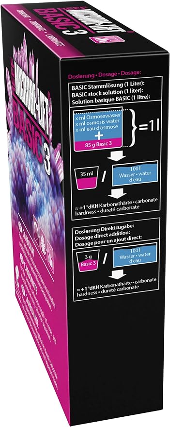 BASIC 3 - integratore durezza carbonatica Kh in polvere 2000g MICROBE-LIFT