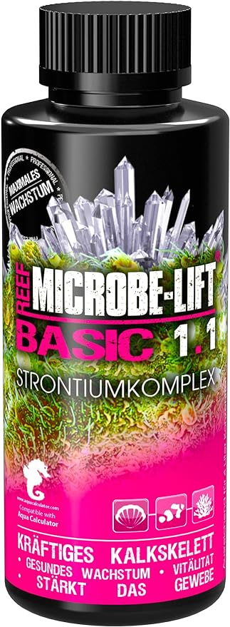 BASIC 1.1 STRONTIUM COMPLEX - Integratore liquido Stronzio 120ml MICROBE-LIFT