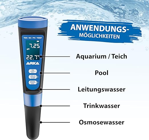Ph/Tds/Ec METER
