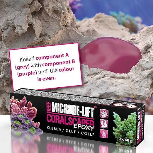 CORALSCAPER EPOXY CORAL GLUE 2x60g MICROBE-LIFT