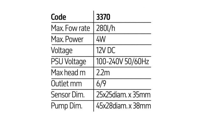 OPTICAL AUTO TOP  Level regulator
