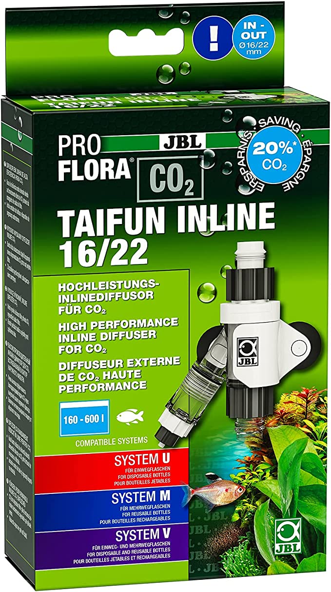 PROFLORA CO2 TAIFUN INLINE 16/22mm 