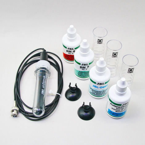 pH ELECTRODE + CALIBRATION SOLUTIONS