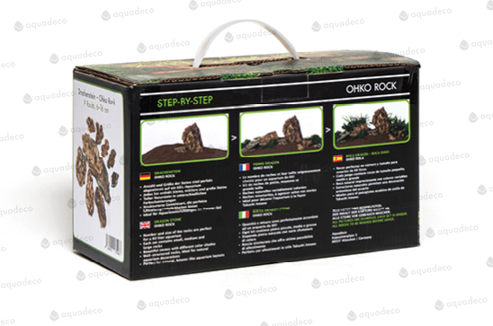 DECO SET DRAGON STONE x  ACQUARIO 60cm TROPICALNATURE