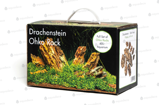 DECO SET DRAGON STONE  Per acquario 80cm