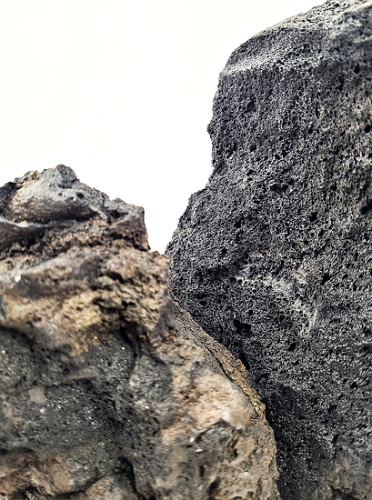 DARWIN BLACK LAVA STONE 10-30cm Kg.1