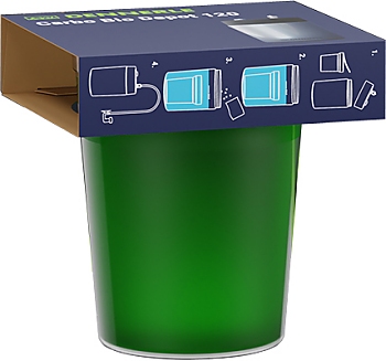 DENNERLE CARBO BIO DEPOT 120 Ricarica per impianti Bio Co2 Style