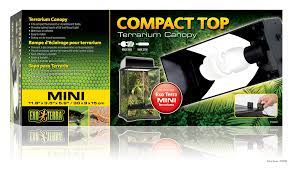 COMPACT FLUORESCENT TERRARIUM CANOPY 30X9X15