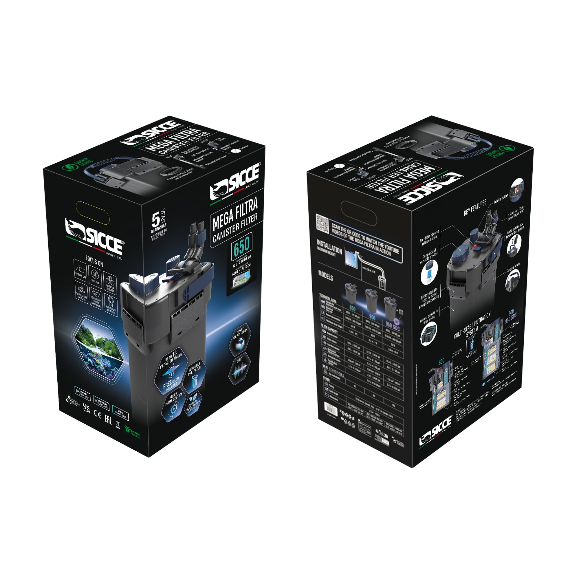 SICCE MEGA FILTRA 650 SICCE